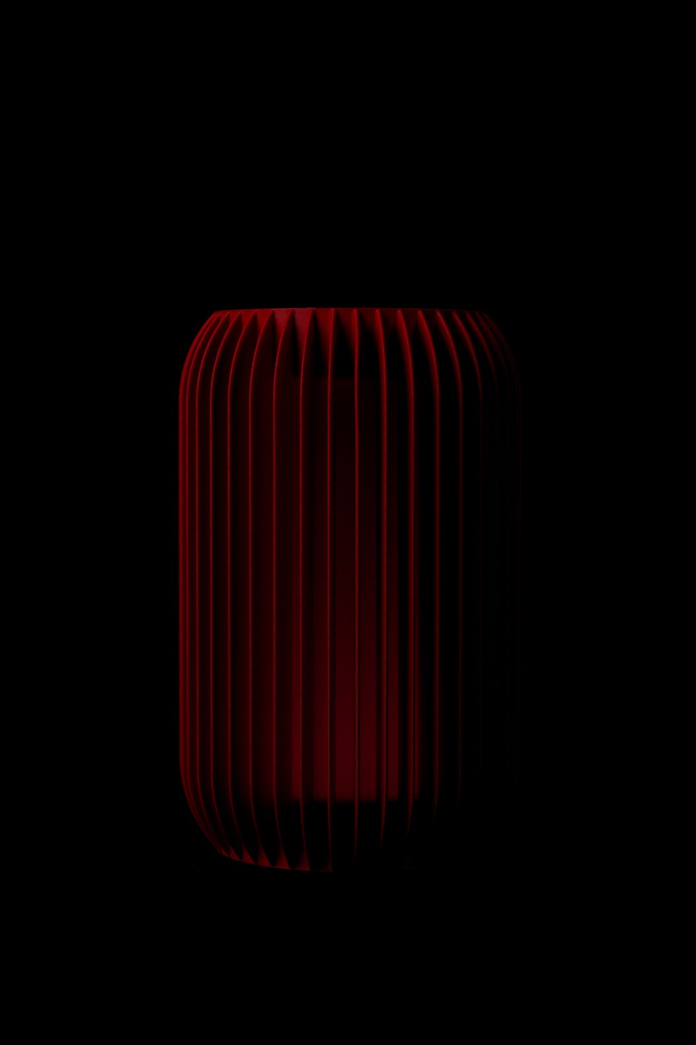 LASE 01 MATTE · Vase Module at night