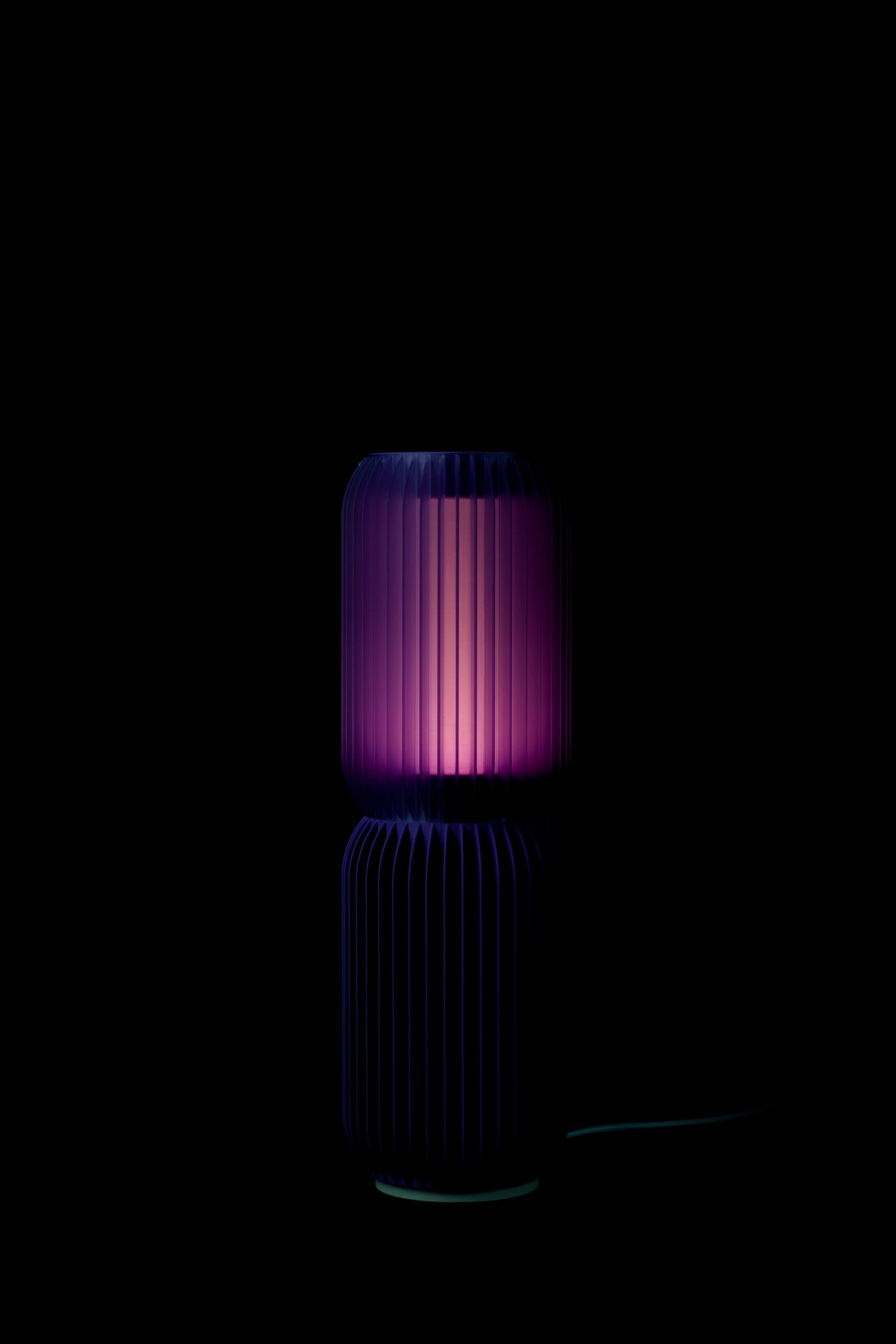 LASE MONO Duo · Modular Design Lamp at night