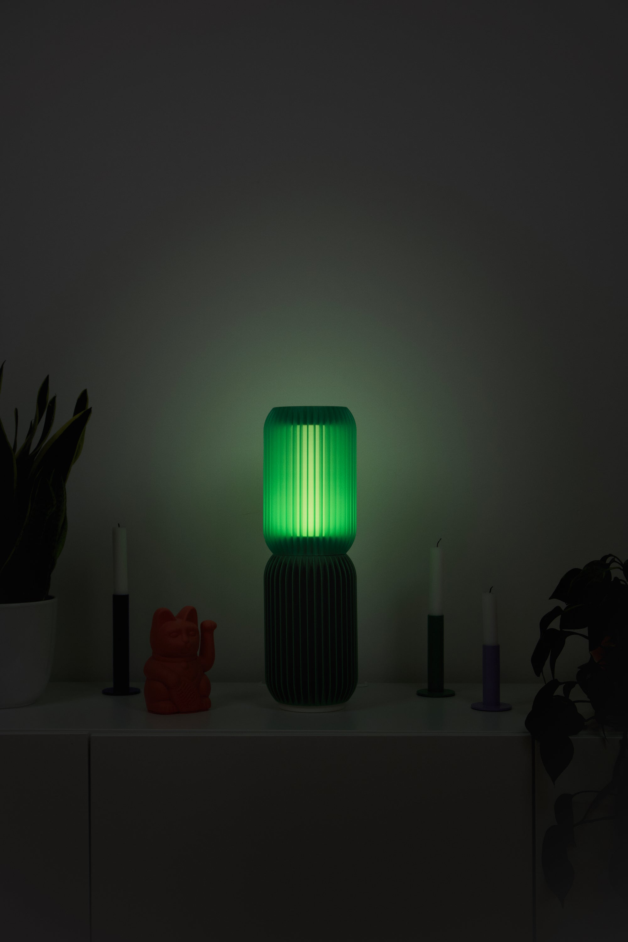 LASE MONO Duo · Modular Design Lamp at night