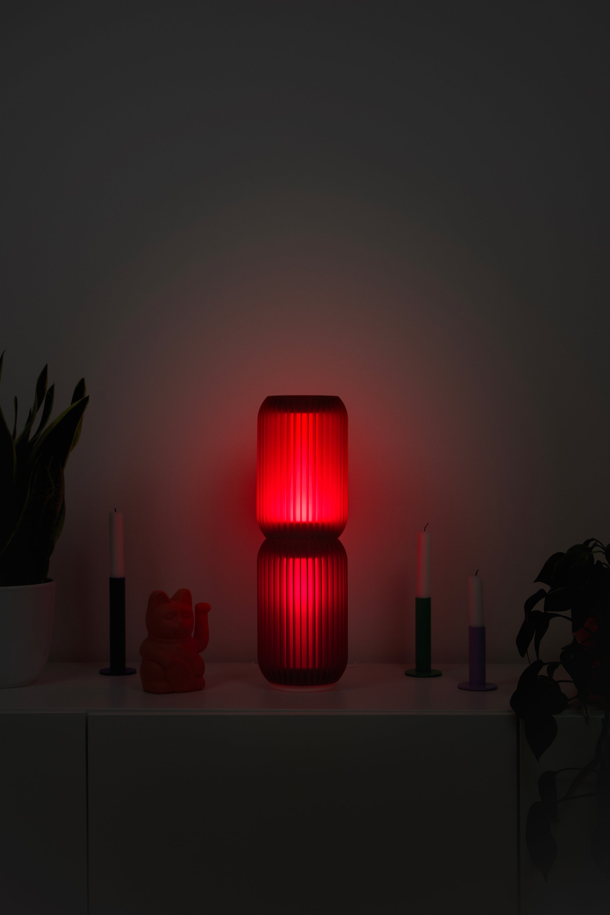 LASE MONO Duo · Modular Design Lamp at night