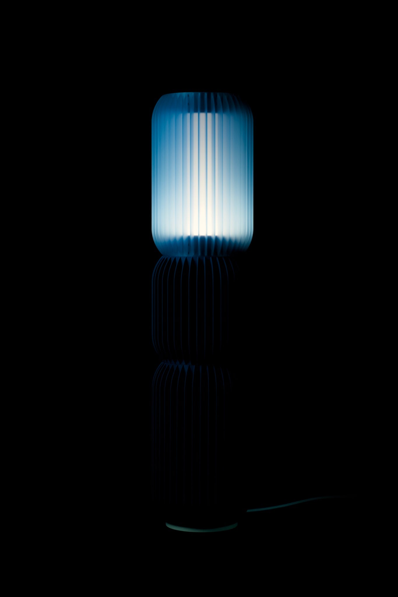 LASE MONO Trio · Modular Design Lamp at night