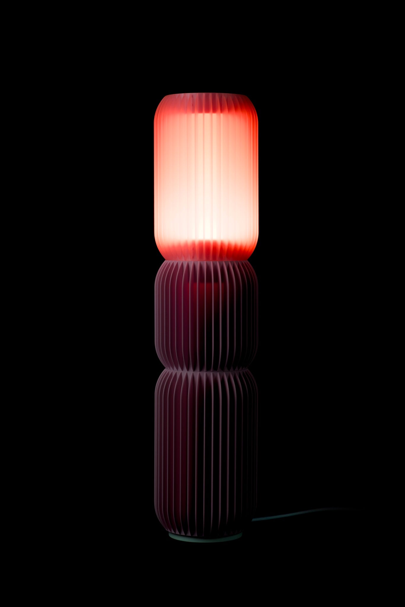 LASE MONO Trio · Modular Design Lamp at night