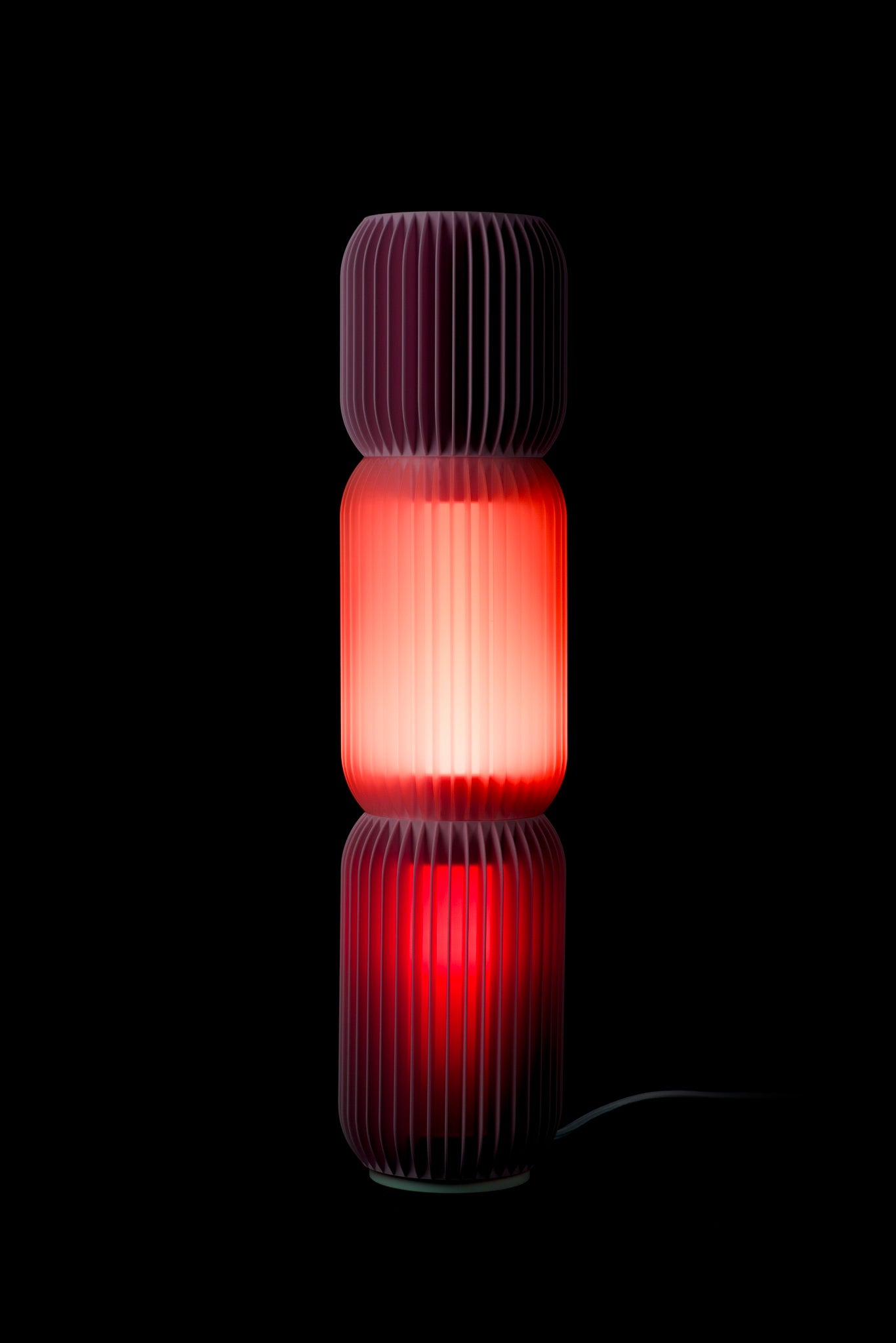LASE MONO Trio · Modular Design Lamp at night