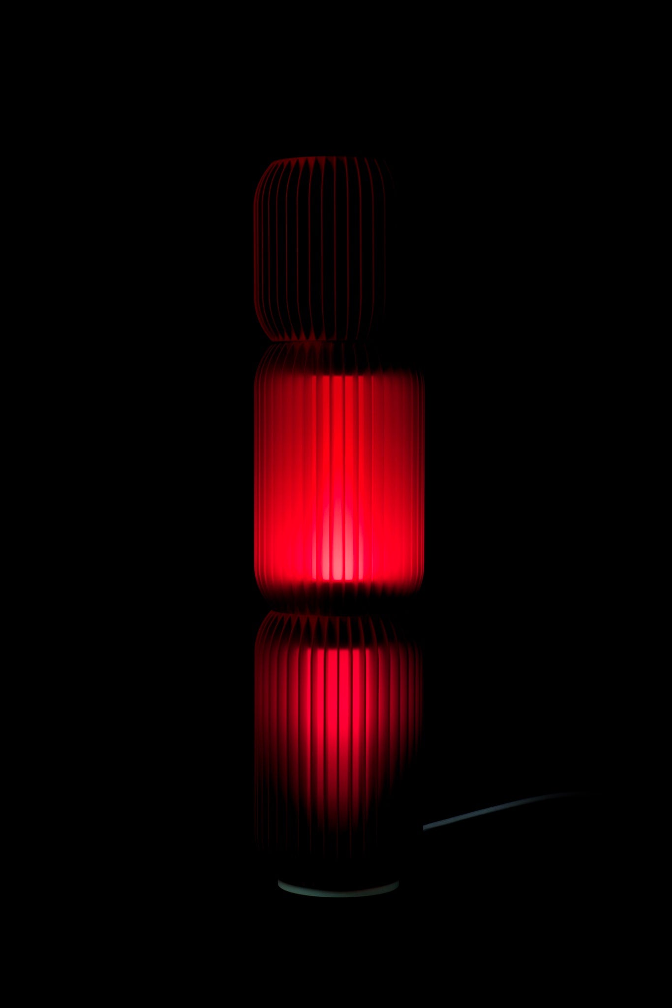 LASE MONO Trio · Modular Design Lamp at night