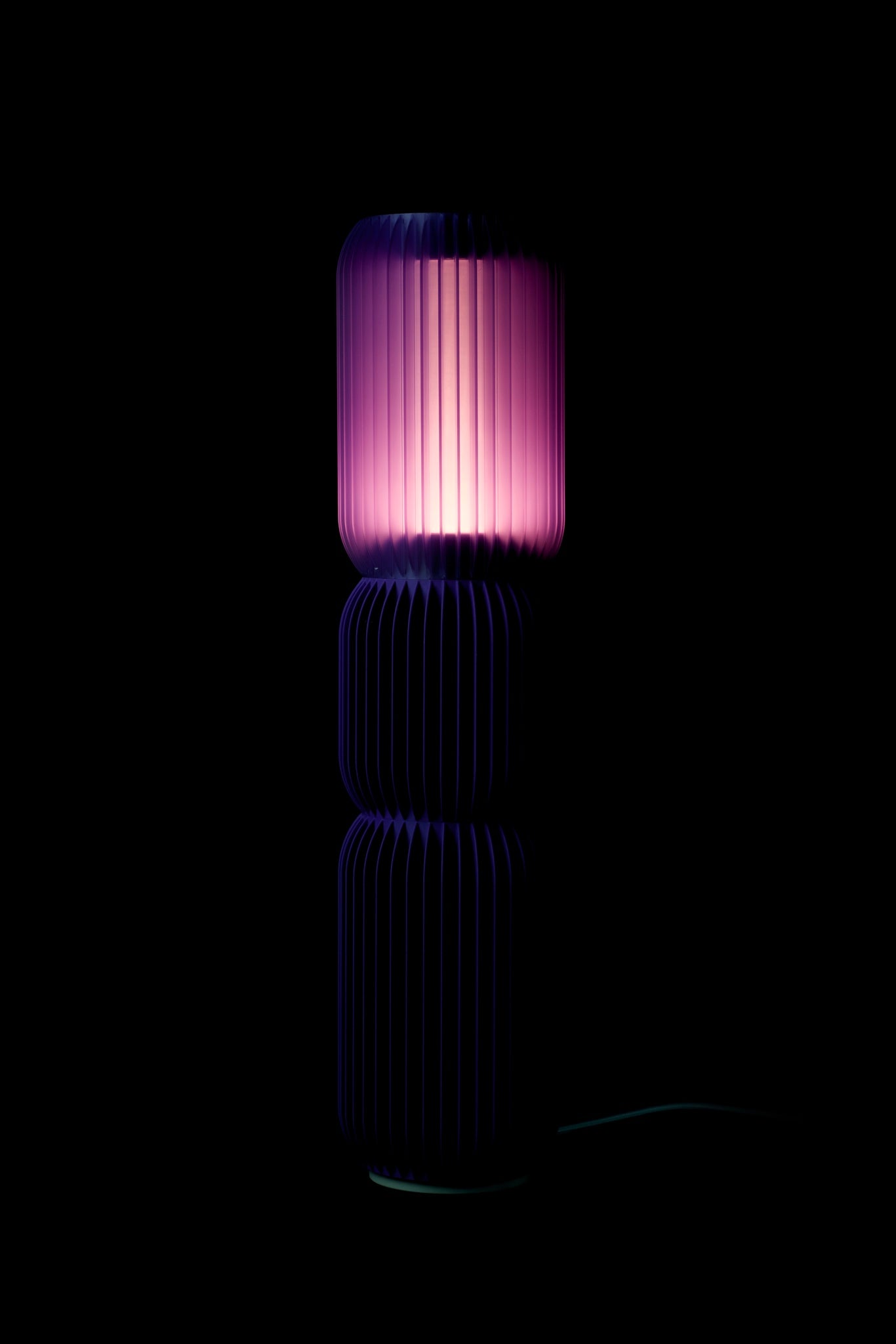 LASE MONO Trio · Modular Design Lamp at night