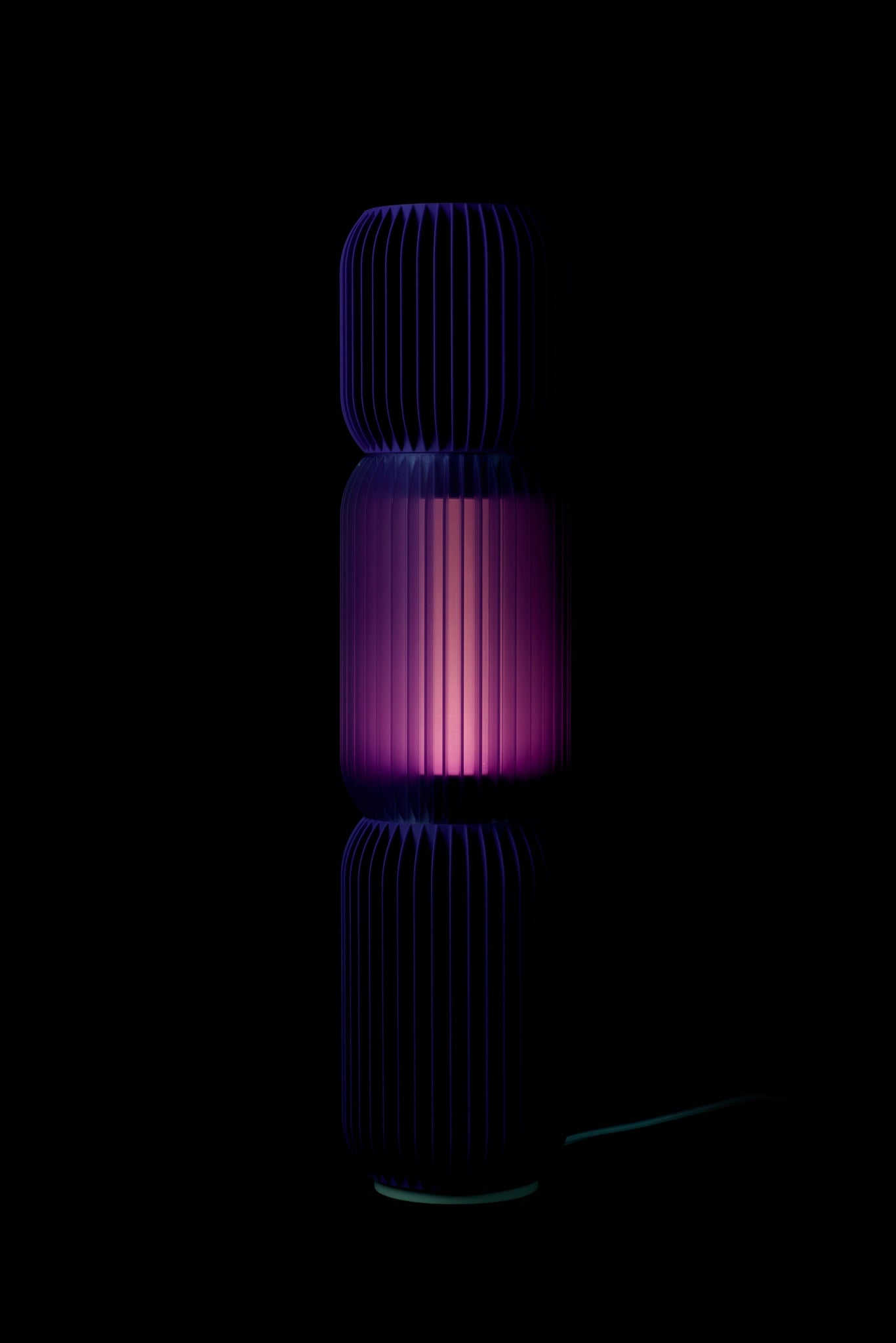LASE MONO Trio · Modular Design Lamp at night