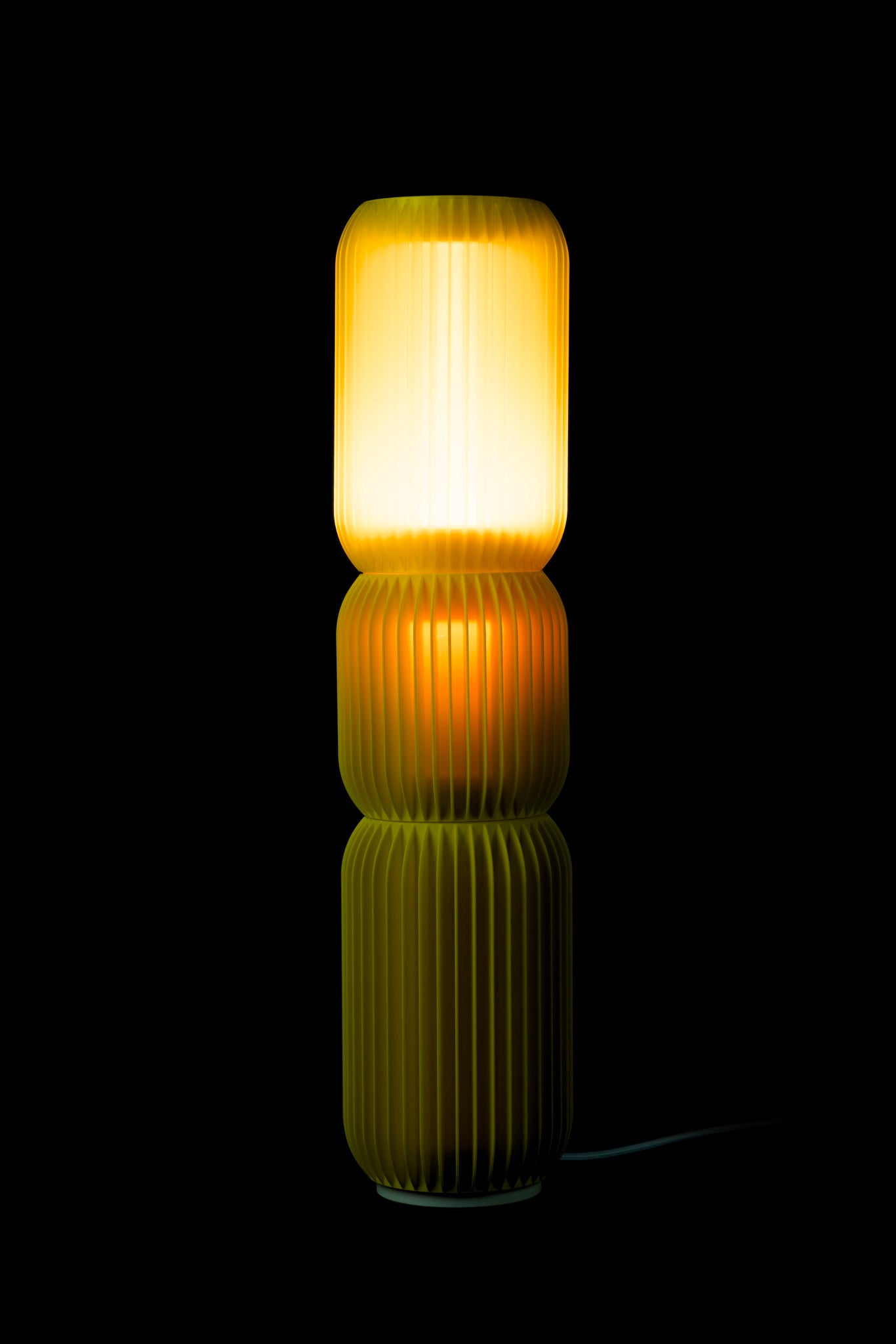 LASE MONO Trio · Modular Design Lamp at night