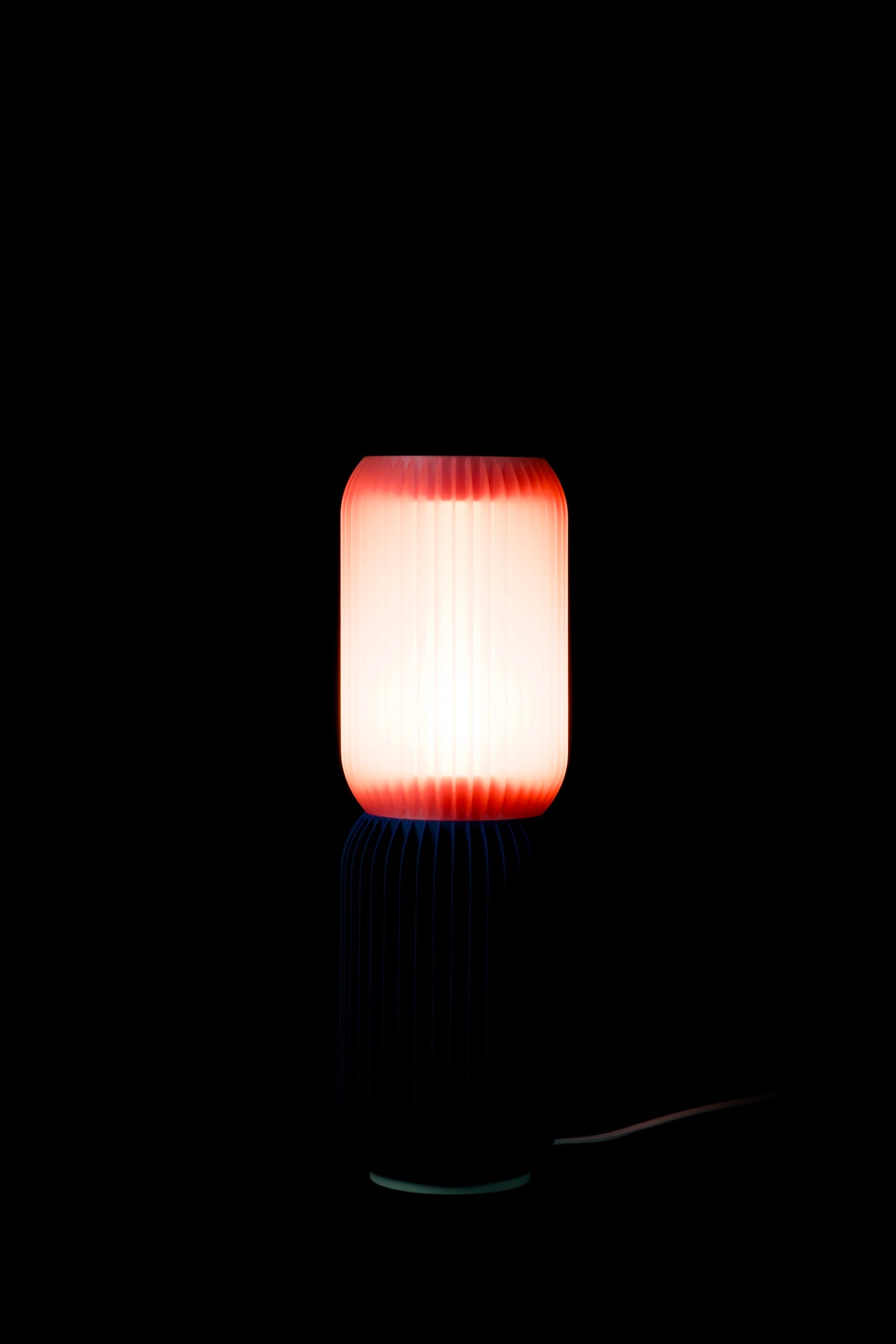 LASE STEREO Duo · Colourful Modular Lamp at night