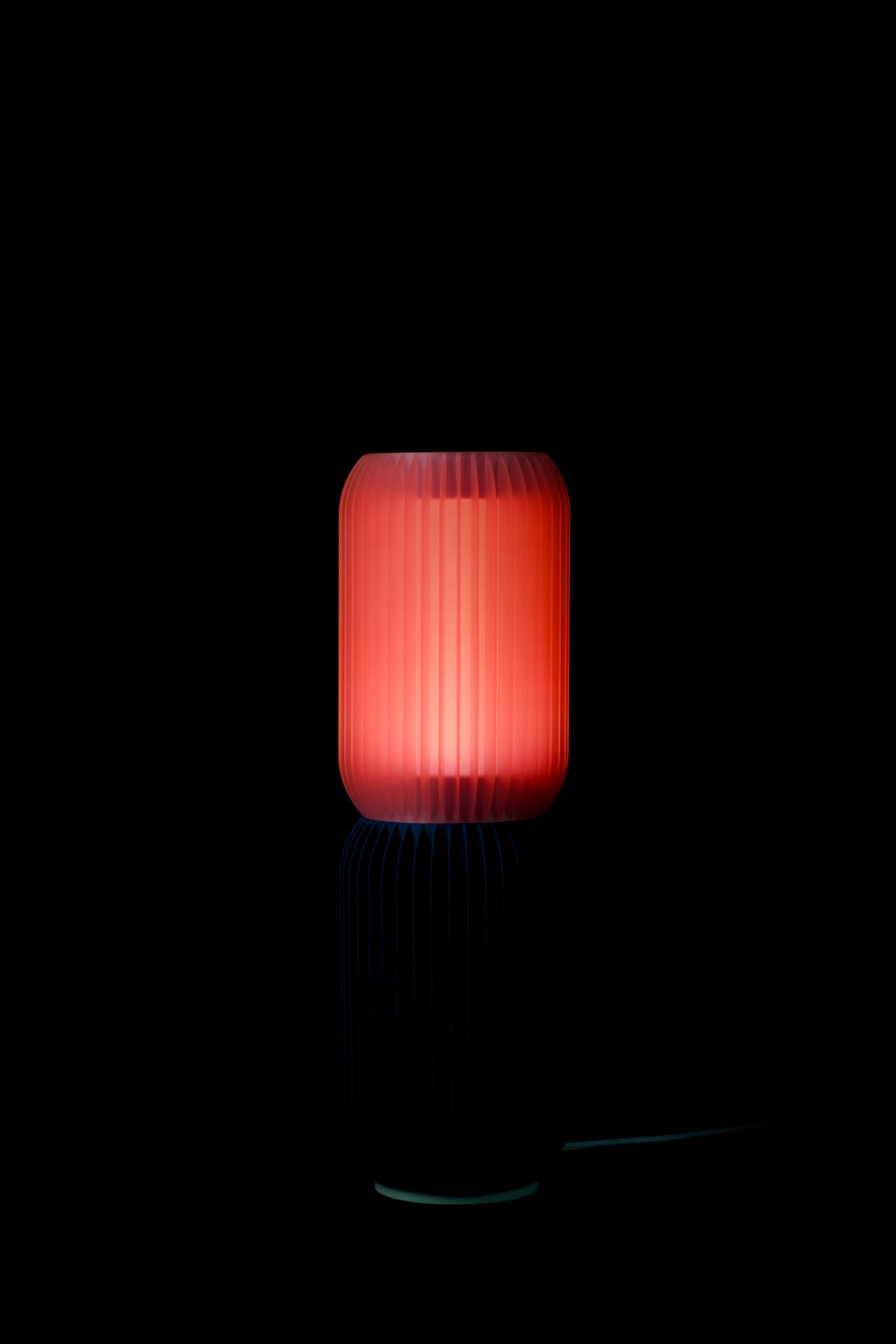 LASE STEREO Duo · Colourful Modular Lamp at night