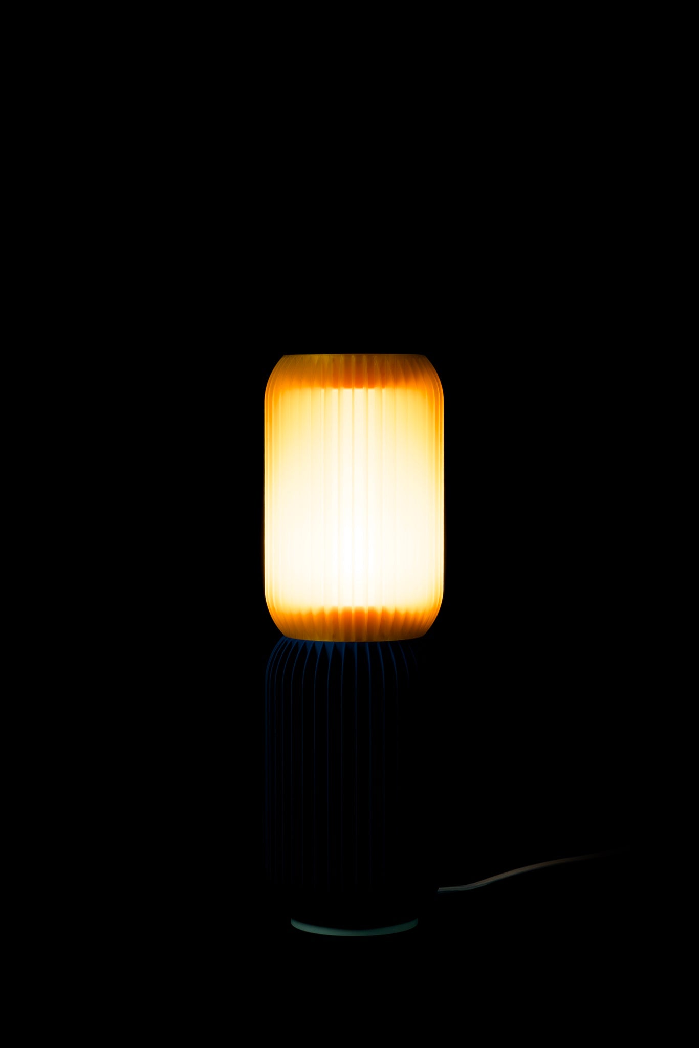 LASE STEREO Duo · Colourful Modular Lamp at night