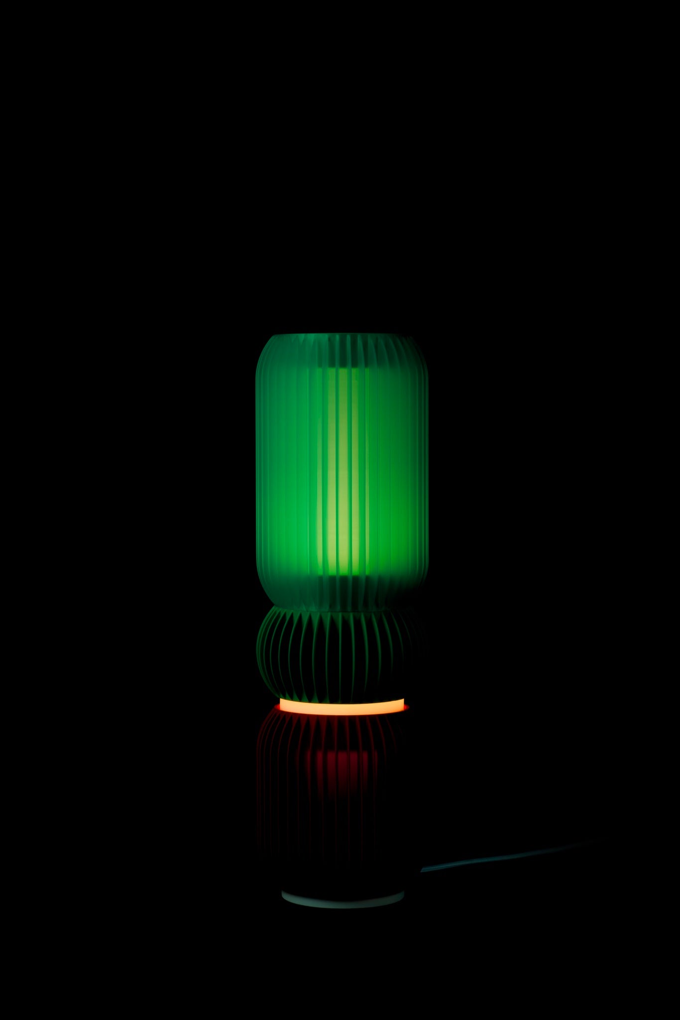 LASE STEREO Trio · Colourful Modular Lamp at night