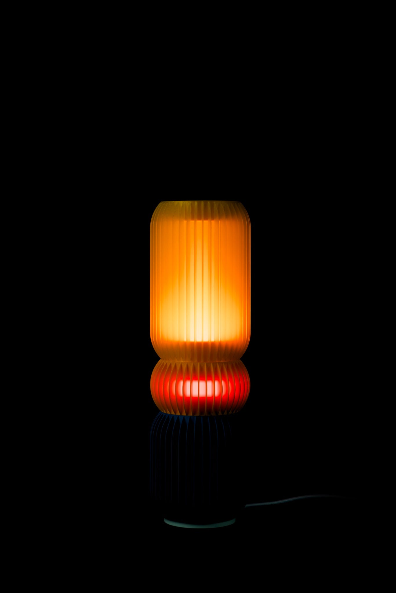 LASE STEREO Trio · Colourful Modular Lamp at night