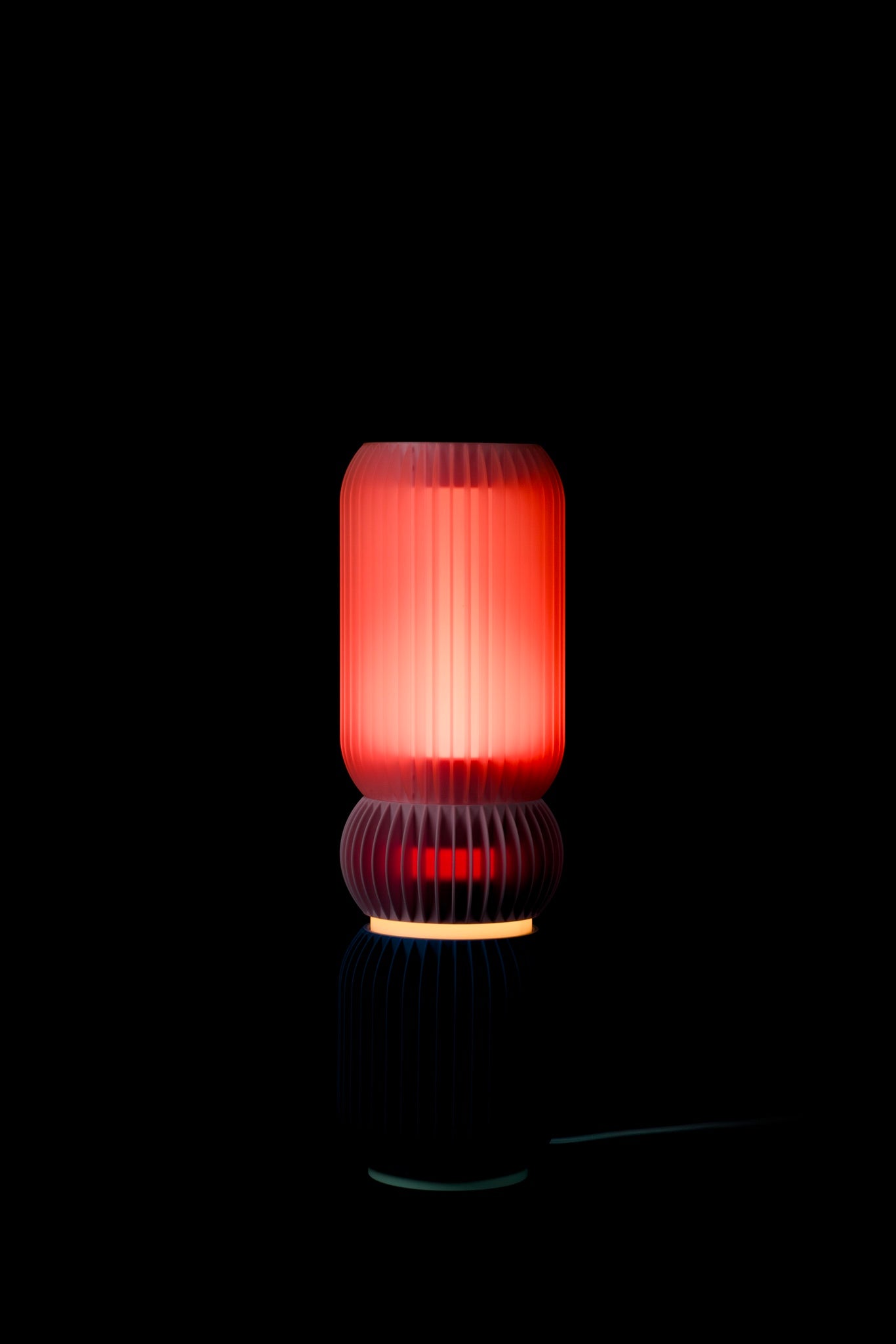 LASE STEREO Trio · Colourful Modular Lamp at night