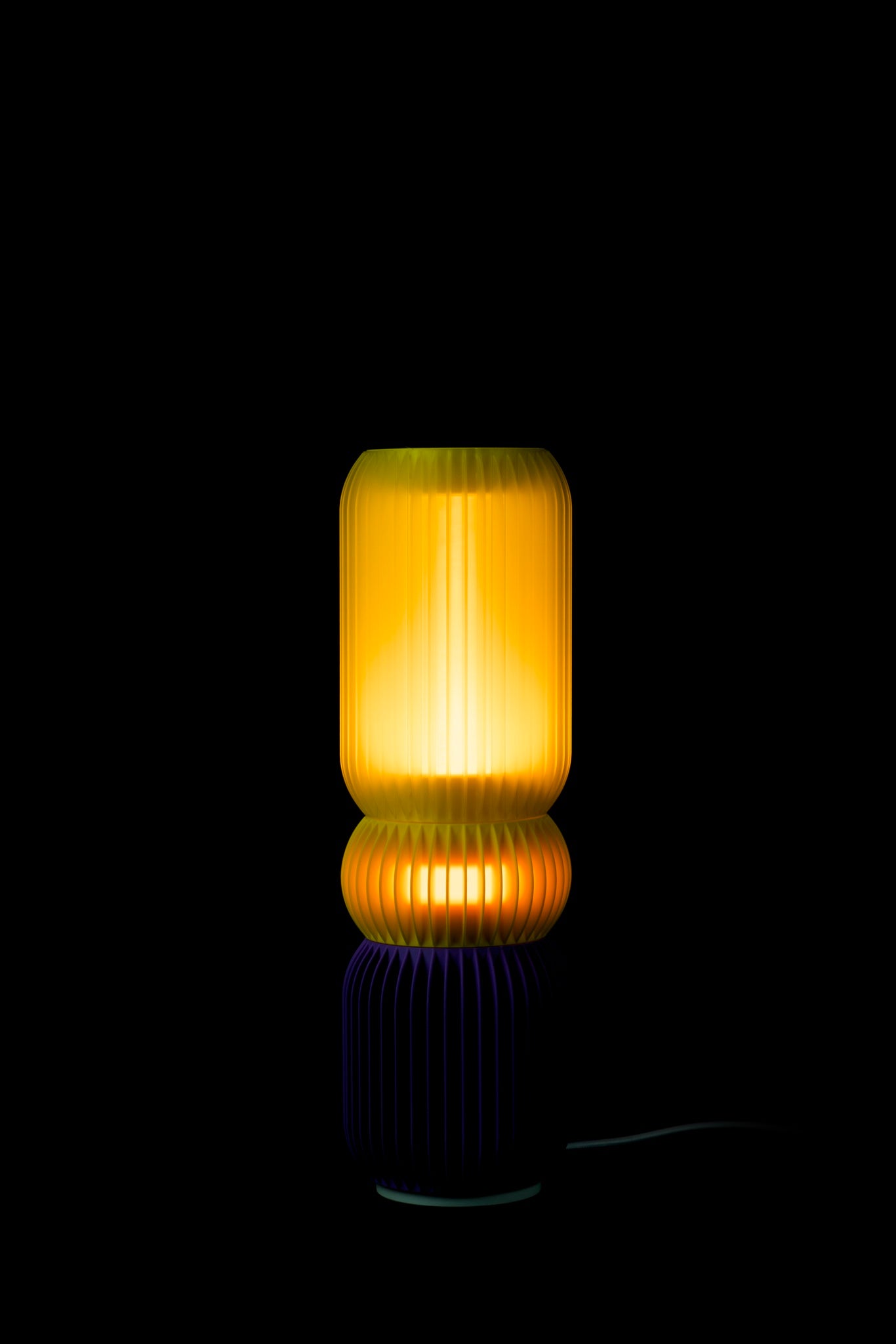 LASE STEREO Trio · Colourful Modular Lamp at night