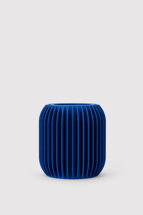 LASE 01 MATTE · Vase Module — M Blue