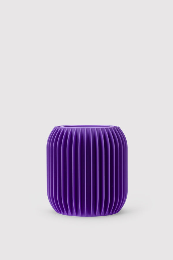 LASE 01 MATTE · Vase Module — M Purple