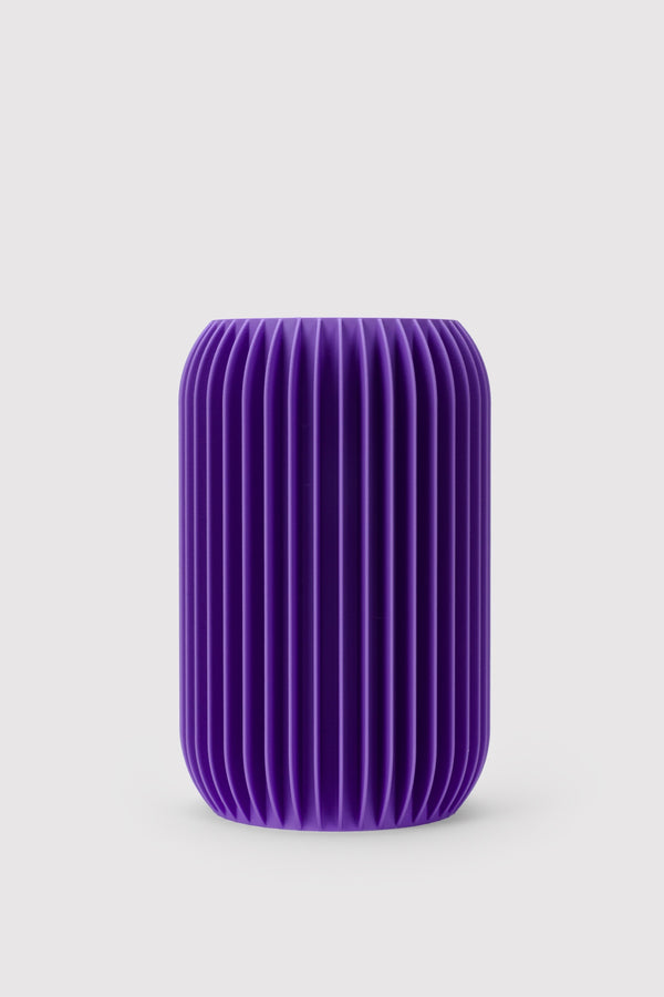 LASE 01 MATTE · Vase Module — L Purple