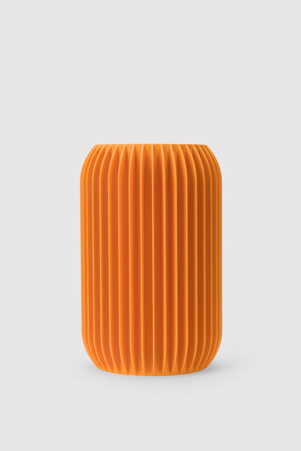 LASE 01 MATTE · Vase Module — L Orange